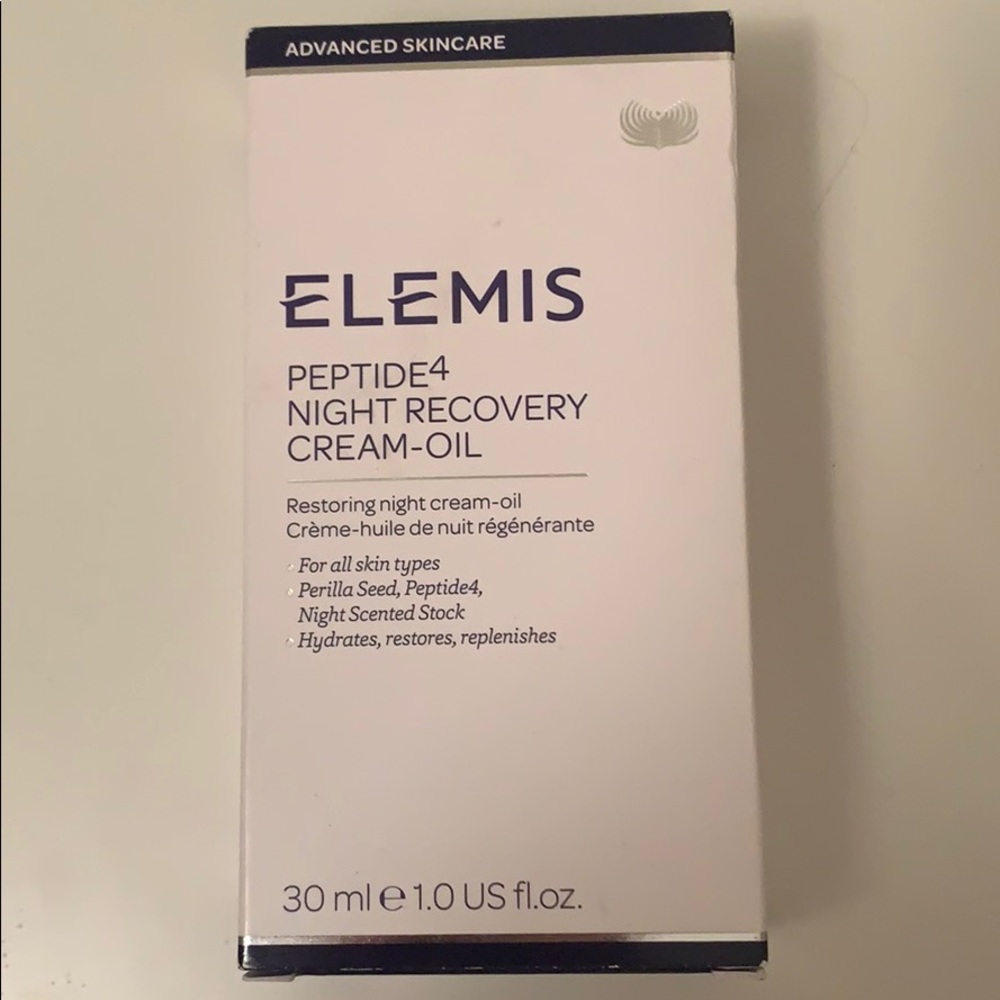 Elemis Peptide⁴ Night Recovery Cream-Oil